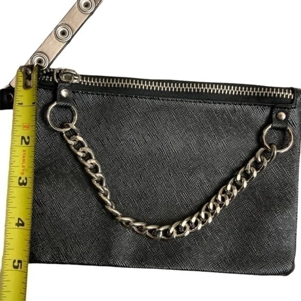 Michael kors belt black and silver belt bag Fanny pack